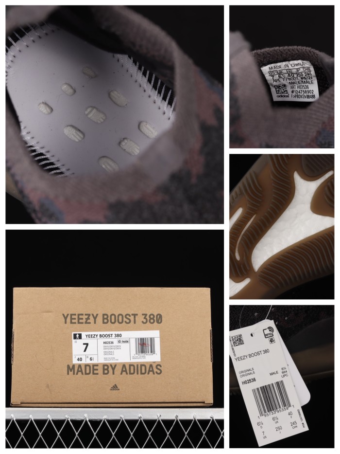 Adidas Yeezy Boost 380 Onyx Reflextive
