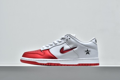 Nike Dunk SB Low Supreme Jewel Swoosh Red