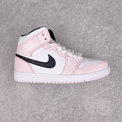 Jordan 1 Mid Barely Rose