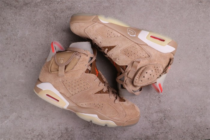 Jordan 6 Retro Travis Scott British Khaki