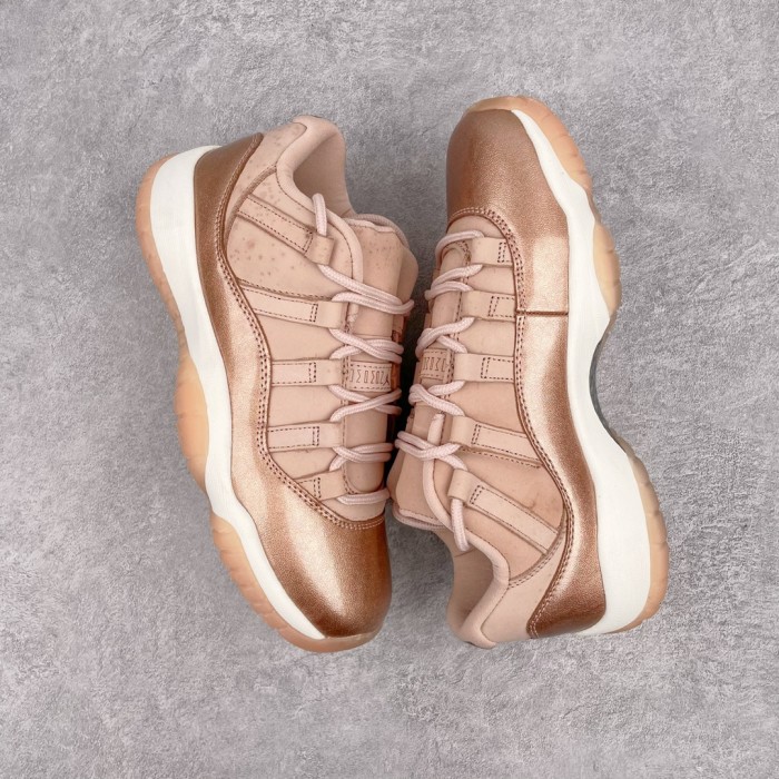 Jordan 11 Retro Low Rose Gold (W)