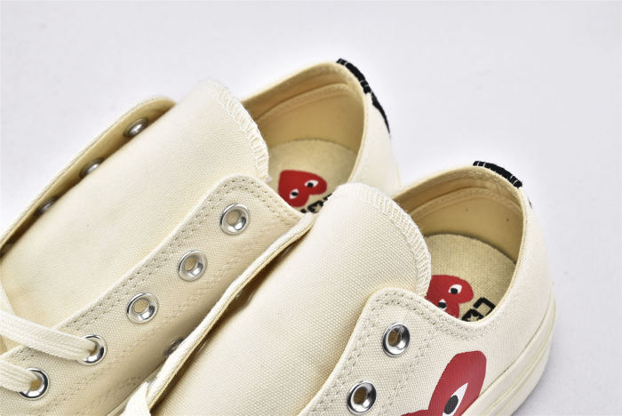 Converse Chuck Taylor All-Star 70s Ox Comme des Garcons PLAY White