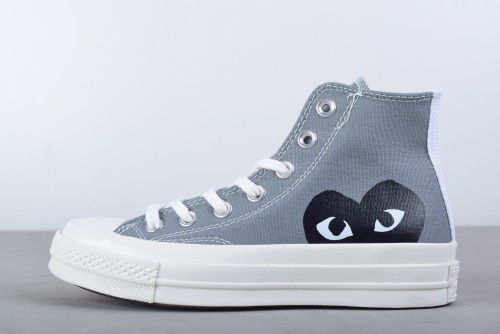 Converse Chuck Taylor All-Star 70s Hi Comme des Garcons PLAY Grey