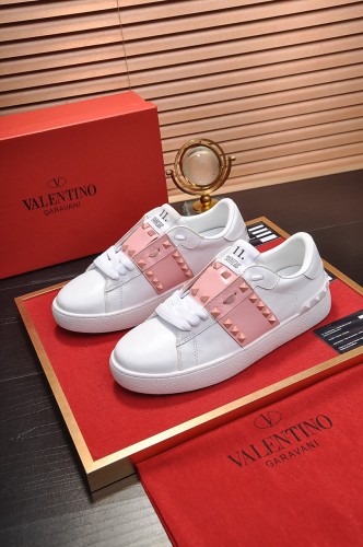 Valentino Garavani Rockstud Untitled calfskin sneaker 5