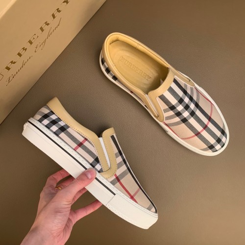 Burberry Perforated Check Sneaker 36