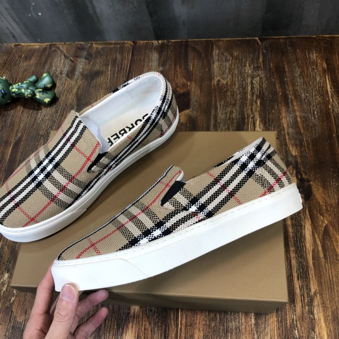 Burberry Slip On Check Print