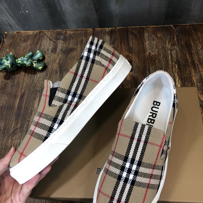 Burberry Slip On Check Print