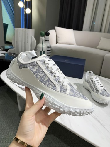 Dior B28 Low-Top Oblique Jacquard and Rubber Sneaker 6