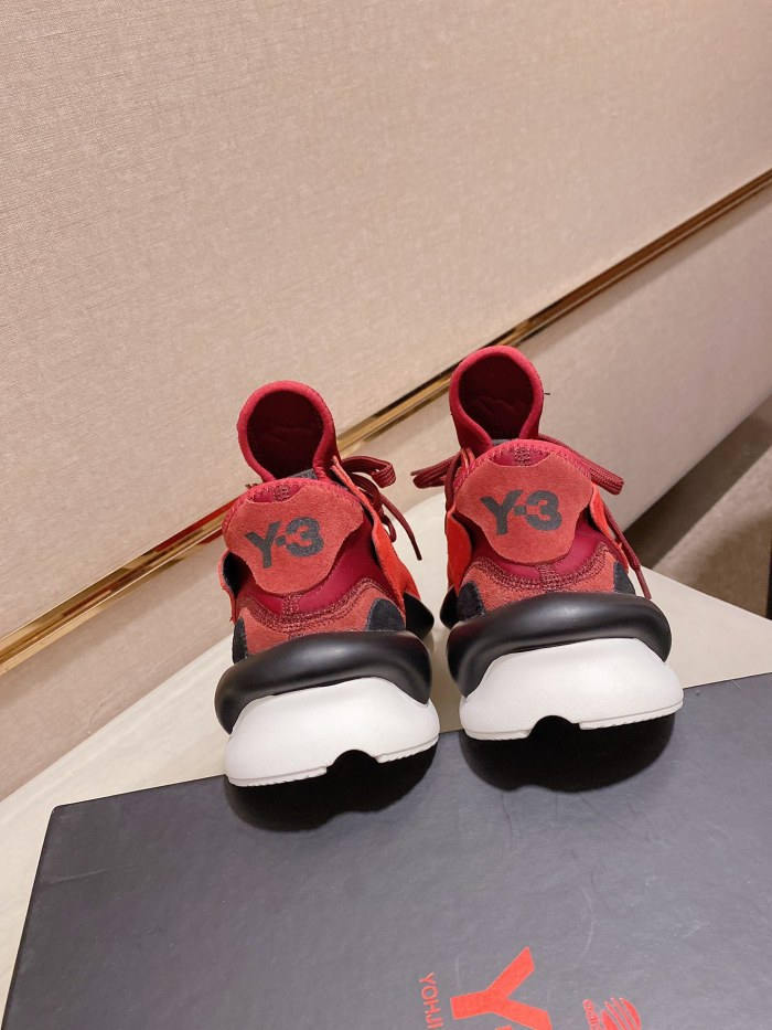 Y-3 Kaiwa Lace-Up Sneakers 17