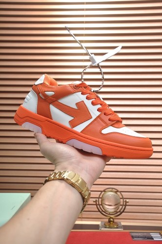 OFF-WHITE OOO Low Out of Office Red White