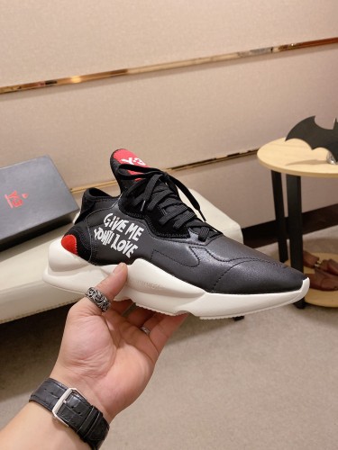Y-3 Kaiwa Lace-Up Sneakers 19
