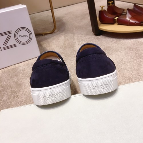 Kenzo K-SKATE Tiger canvas slip-on sneakers 9