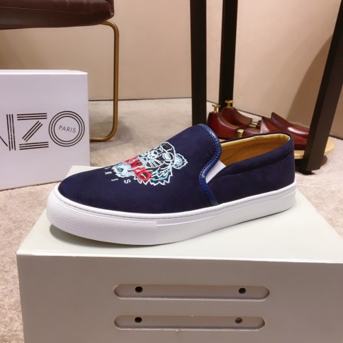 Kenzo K-SKATE Tiger canvas slip-on sneakers 11