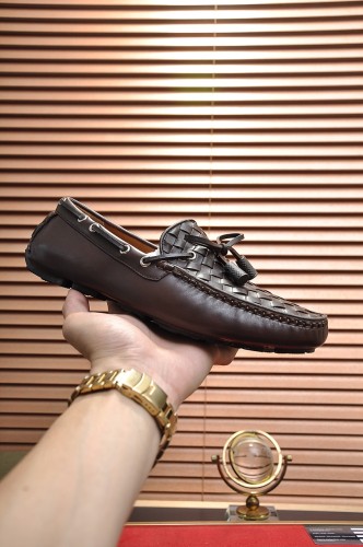 Bottega Veneta Intrecciato Leather Loafers 8