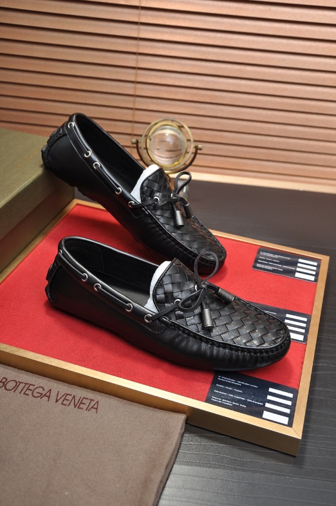 Bottega Veneta Intrecciato Leather Loafers 9