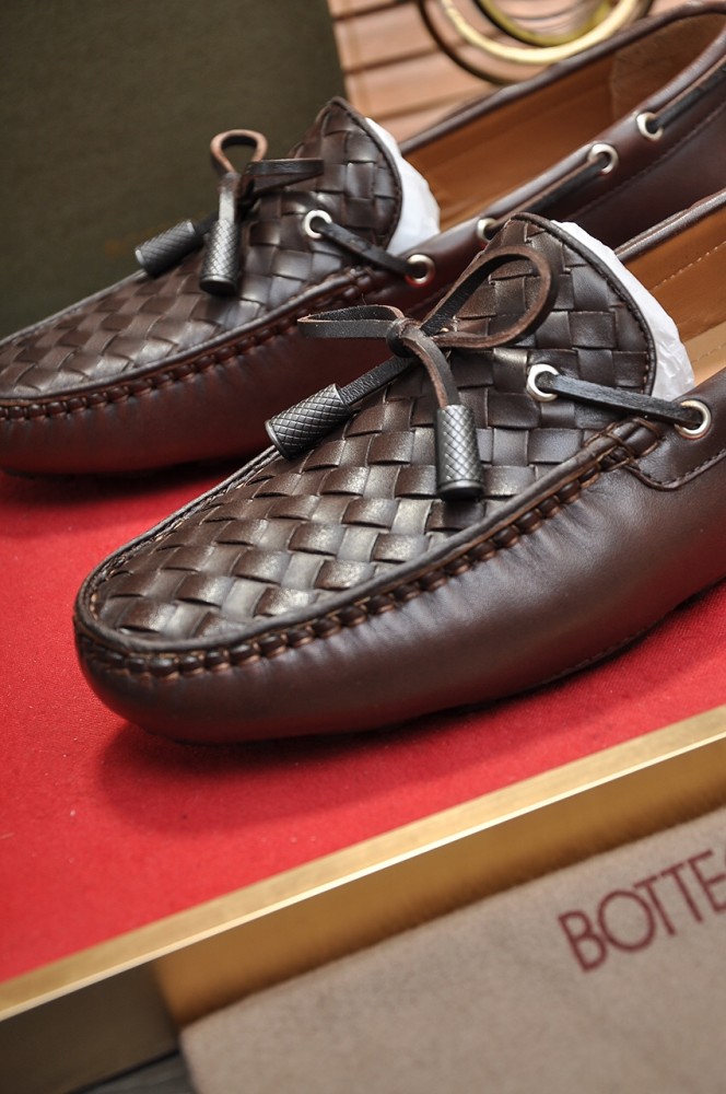 Bottega Veneta Intrecciato Leather Loafers 8