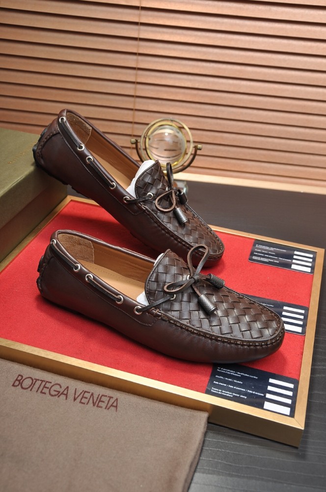 Bottega Veneta Intrecciato Leather Loafers 8