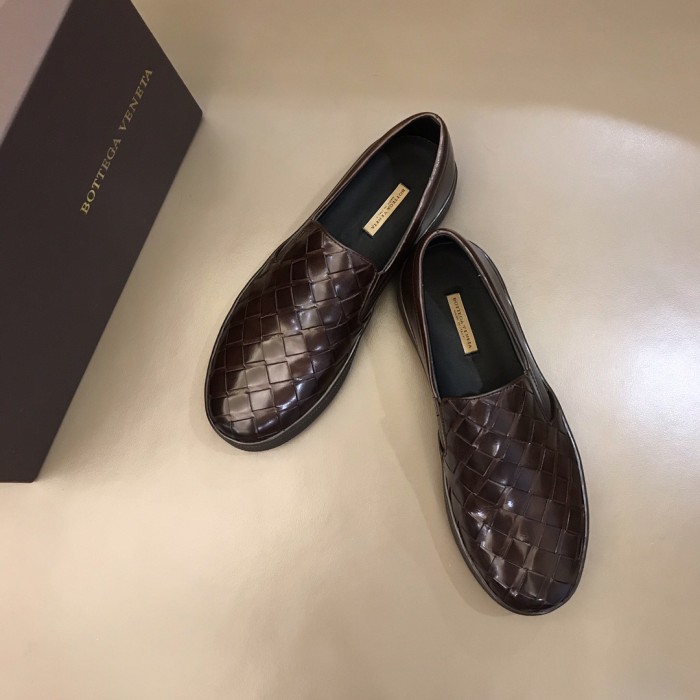 Bottega Veneta Intrecciato Leather Loafers 2