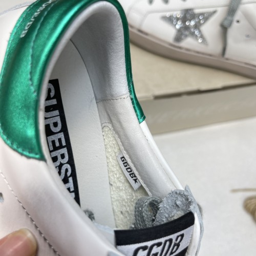 Golden Goose Superstar distressed-finish sneakers 34