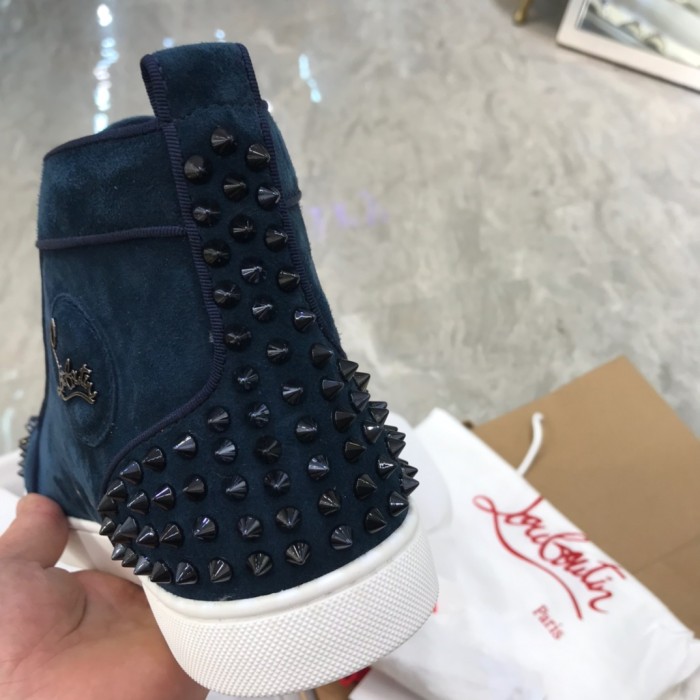 Christian Louboutin Louis Junior Spikes Orlato Flat Sneakers 39