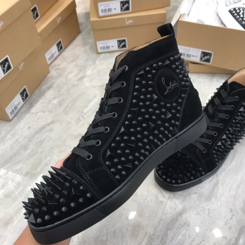 Christian Louboutin Louis Junior Spikes Orlato Flat Sneakers 44