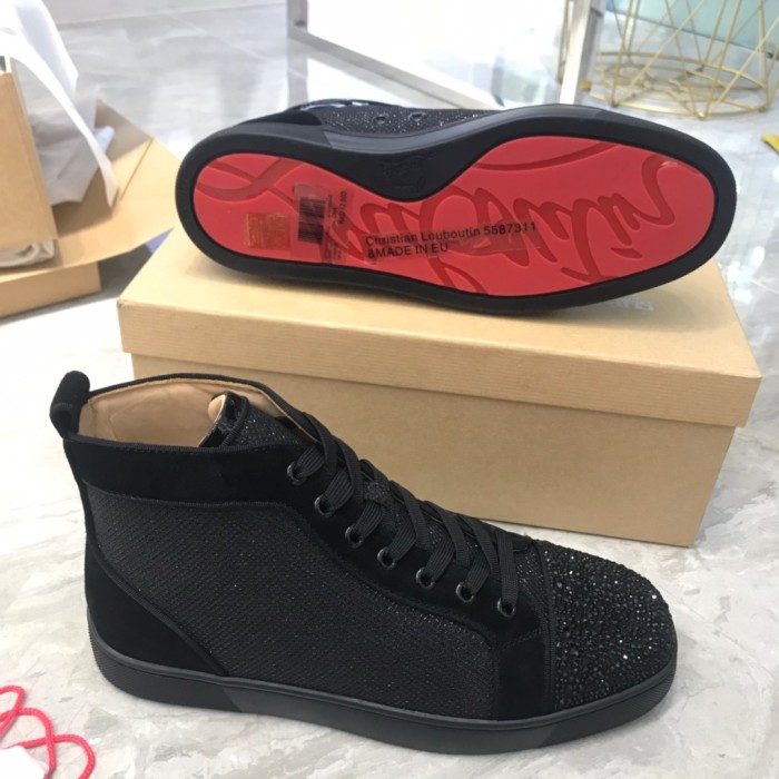 Christian Louboutin Louis Junior Spikes Orlato Flat Sneakers 49