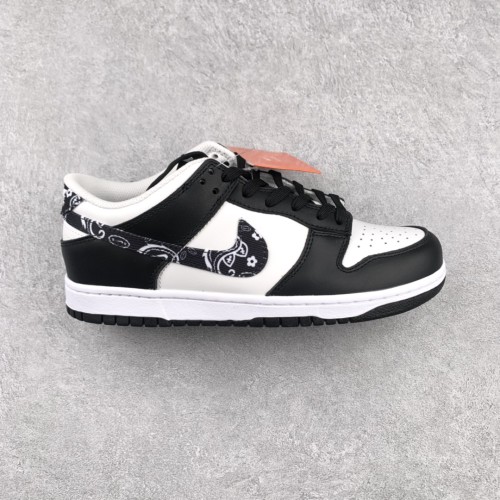 Nike Dunk Low Black Paisley (W)