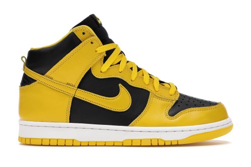 Nike Dunk High Black Varsity Maize