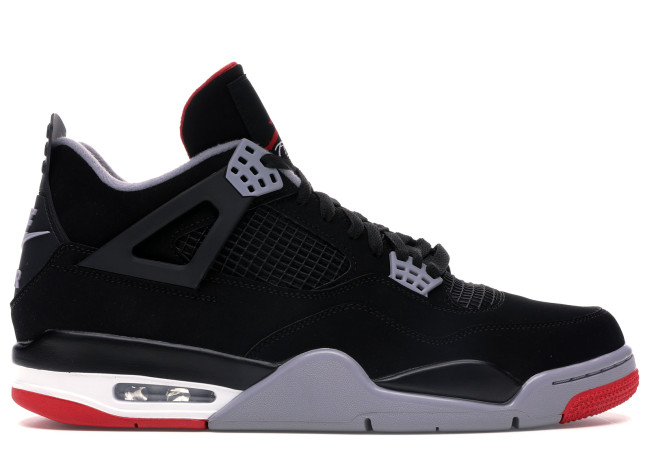 Jordan 4 Retro Bred