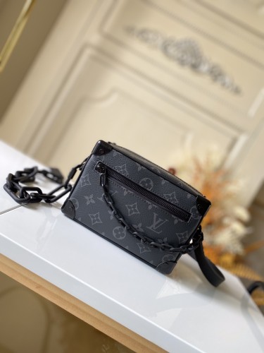 Handbag Louis Vuitton M44735 M44480 Virgil Abloh 2019  Mini Soft Trunk size：18.5 x 13.0 x 8.0 cm