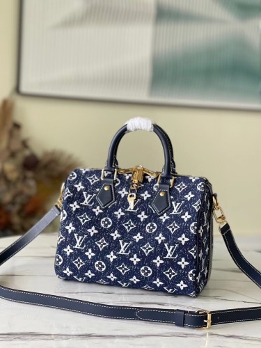 Handbag Louis Vuitton M59609 Speedy Bandoulière 25 size 25 x 19 x 15 cm