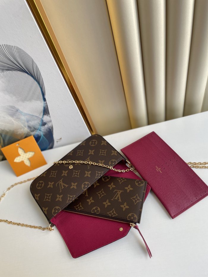 Handbag Louis Vuitton M61276 N63106 N63032 21×11×2 POCHETTE FELICIE