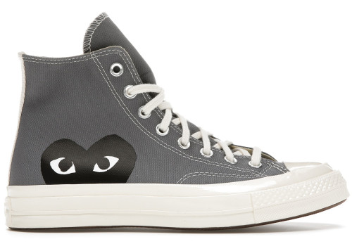 Converse Chuck Taylor All-Star 70s Hi Comme des Garcons PLAY Grey