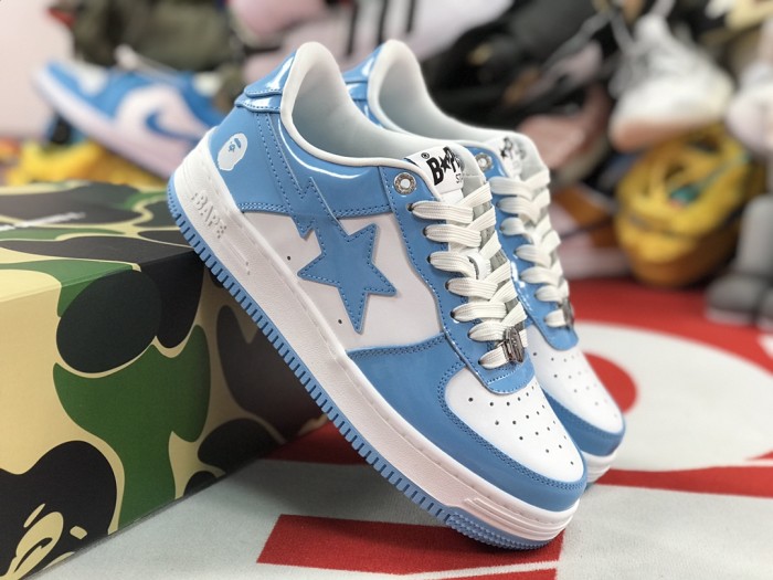 A Bathing Ape Bape Sta Low Blue