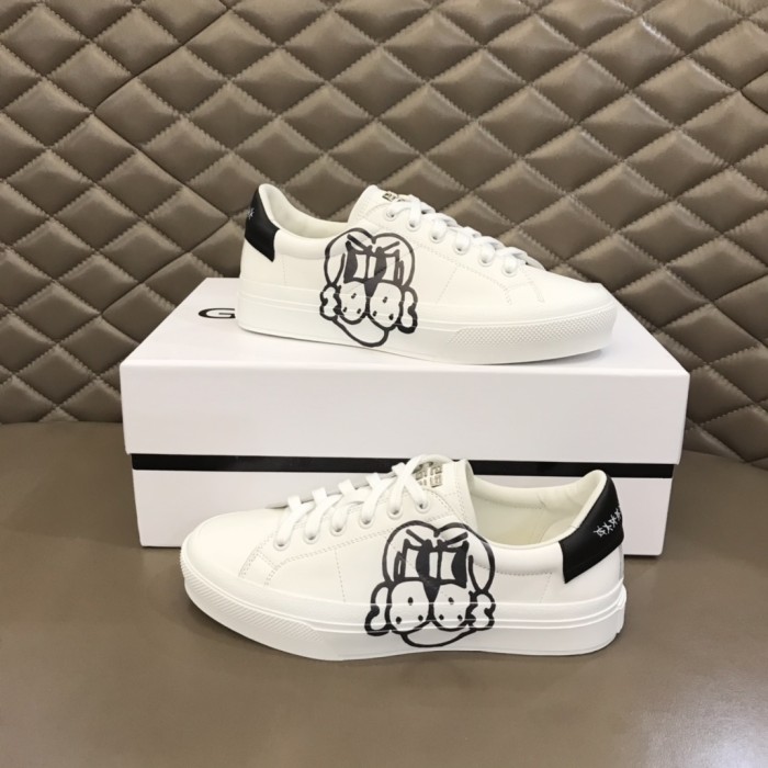 Givenchy Urban Street Logo-print Leather Sneakers 46