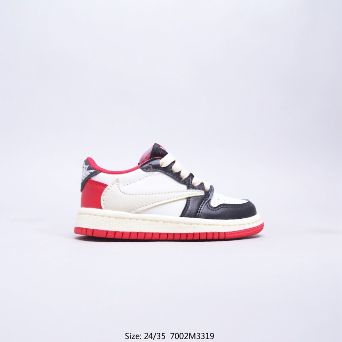 Kids NK jordan 1 low shoes 5