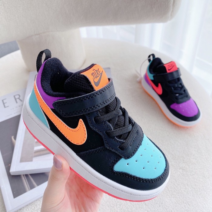 Kids NK jordan 1 low shoes 5