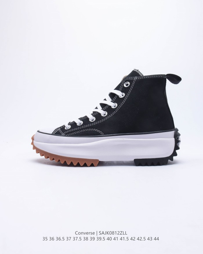 Converse Run Star Hike Hi Black White Gum