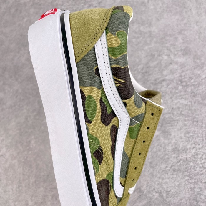 Vans Old Skool 36 DX Bape Green ABC Camo