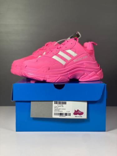 Balenciaga x adidas Triple S Neon Pink (W)