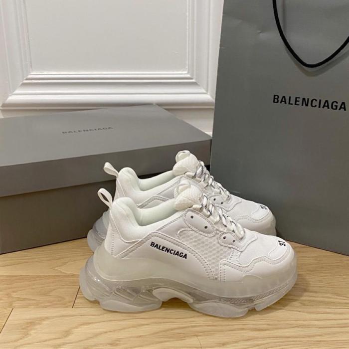 Balenciaga Triple S Clear Sole White