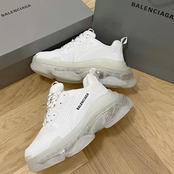 Balenciaga Triple S Clear Sole White