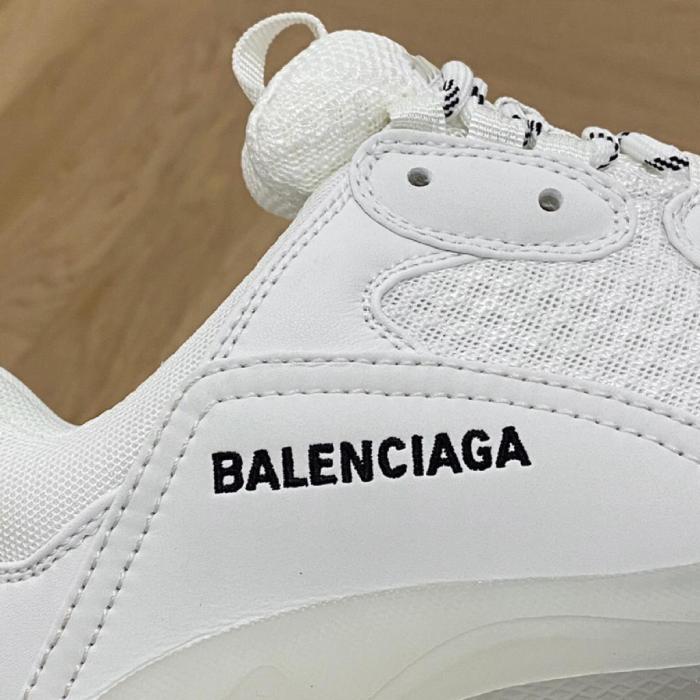 Balenciaga Triple S Clear Sole White