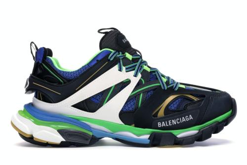 Balenciaga Track Green White Blue