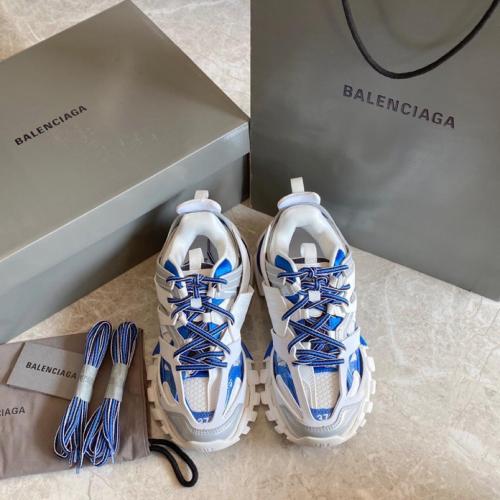 Balenciaga Track White Blue