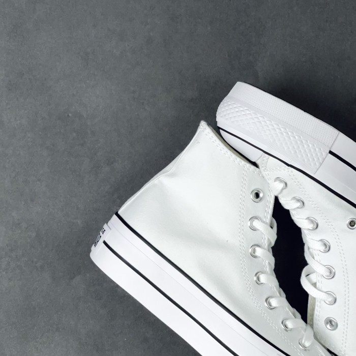 Converse Chuck Taylor All-Star Hi Platform White Black (W)