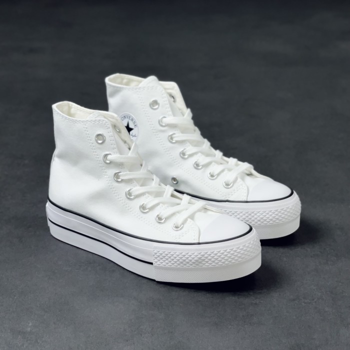 Converse Chuck Taylor All-Star Hi Platform White Black (W)