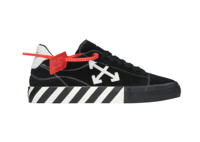 Off-White Low Vulc Black White (W)