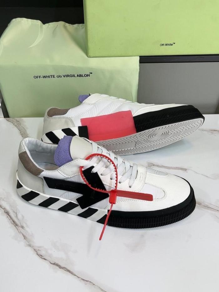OFF-WHITE New Vulcanized Low White Black Grey Lilac