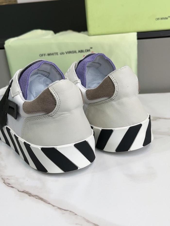 OFF-WHITE New Vulcanized Low White Black Grey Lilac